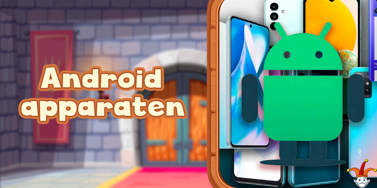 Android-smartphones die casino's ondersteunen